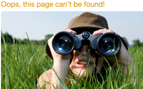 Error 404 pages