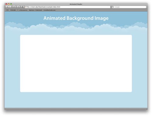 animated background
