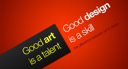 good art, good design good art, good design