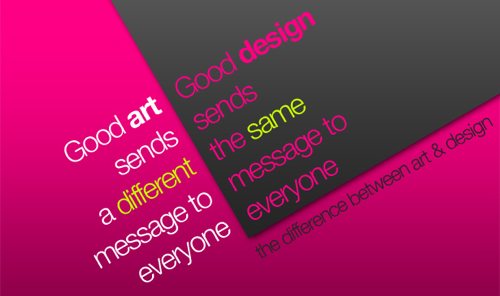 good art, good design good art, good design