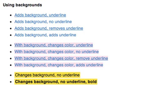 CSS techniques
