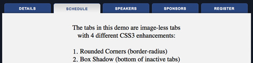 Glow Tabs with Box Shadow Beginners Guide to CSS3