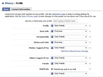 Facebook Privacy Settings Facebook Privacy Settings