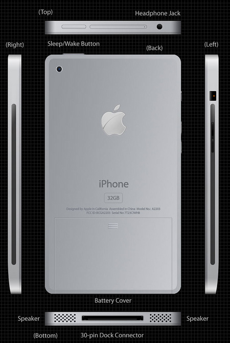 Titanium iPhone Concept 2 Titanium iPhone Concept 2