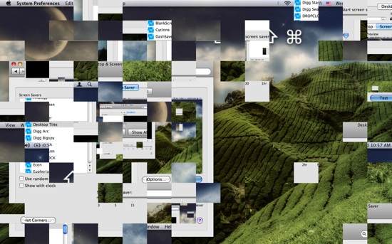 Desktop Tiles Screensaver