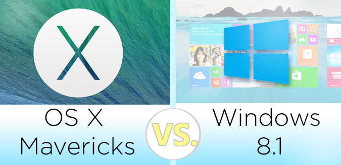 mavricks & windows 8.1