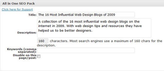 Use good meta descriptions