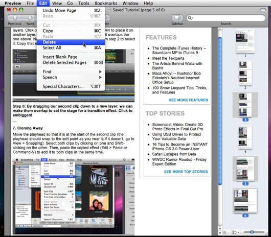 Removing Pages