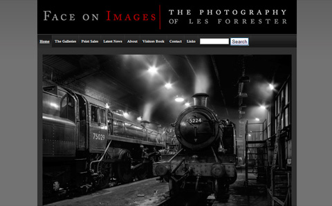 Beautiful Photography Website