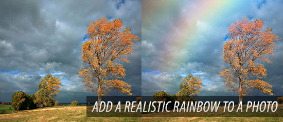 dd a Realistic Rainbow to a Photo in Photoshop