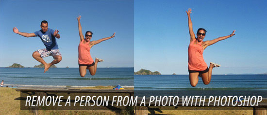 Remove a Person from a Photo with Photoshop CS5