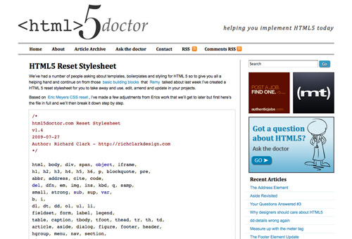 05html5doctor