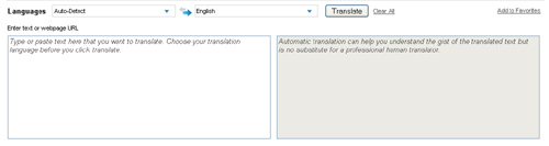 The Microsoft® Translator