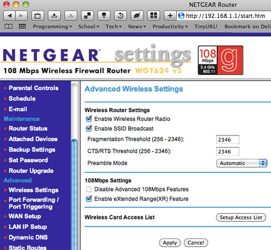 netgear wi-fi