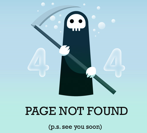 Error 404 pages