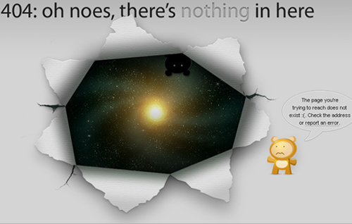 Error 404 pages