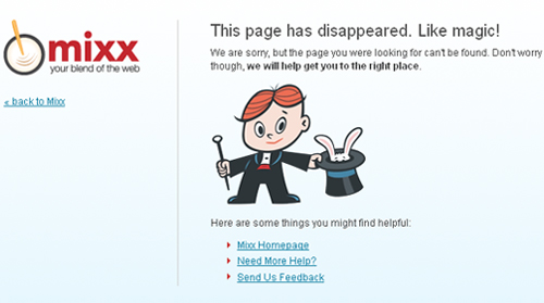 Error 404 pages