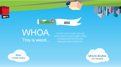 Error 404 pages