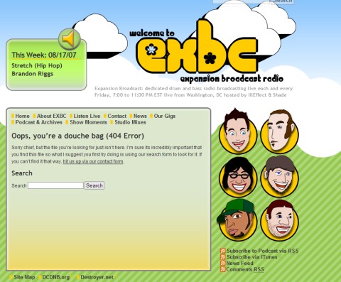 404 Error Page Example