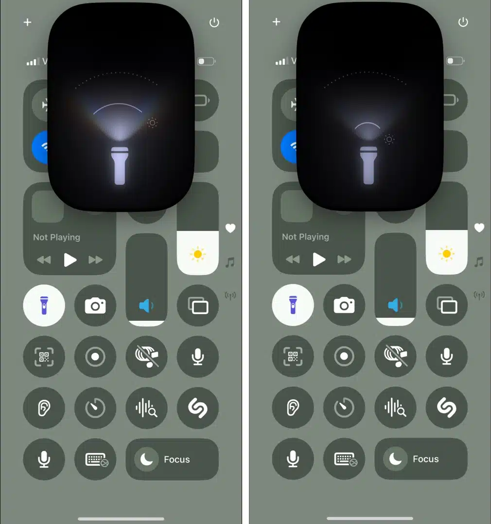 8 hidden iOS 183 iPhone features Adjust flashlight beam width on iPhone