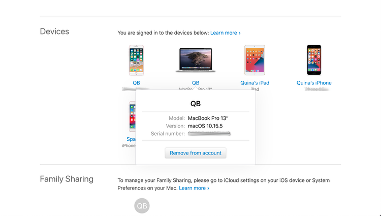 find mac serial number