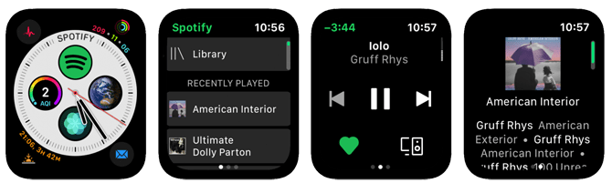 apple watch streaming music without iphone