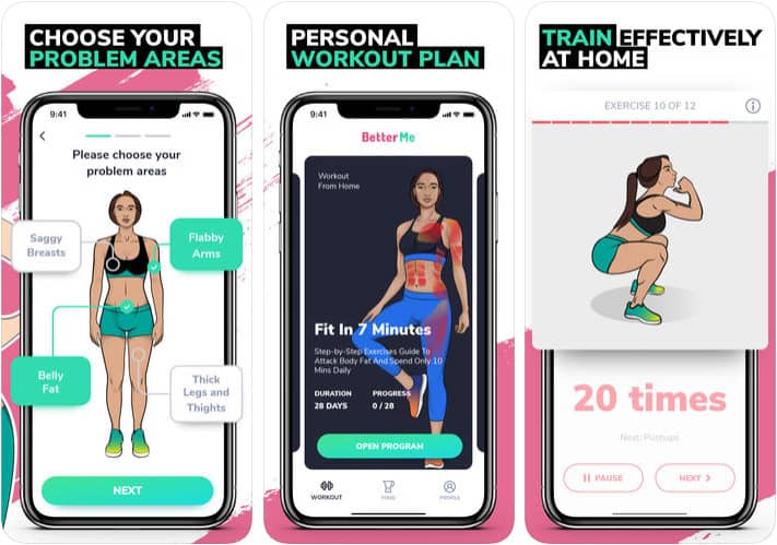 BetterMe iPhone Weight Loss App Screenshot