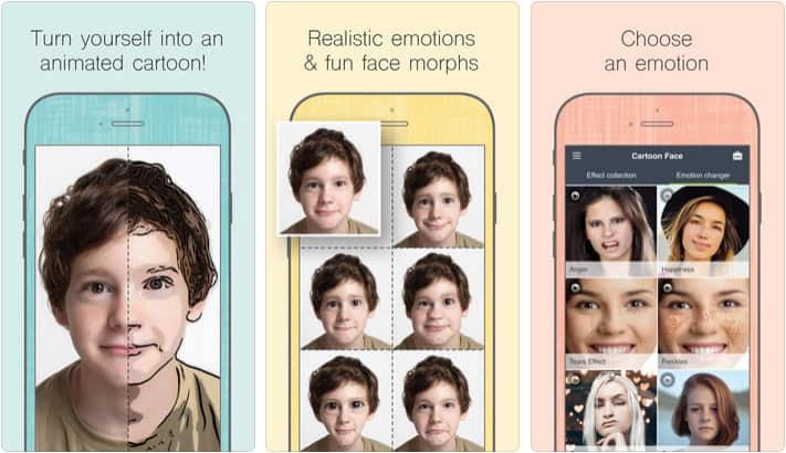 Cartoon Yourself iPhone App