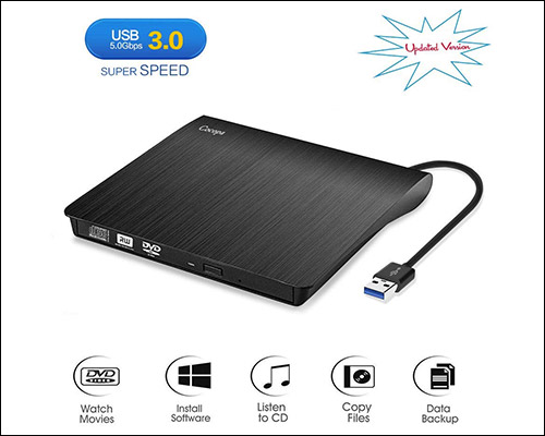 Cocopa External DVD Drive for Mac