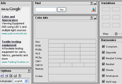 Online Color Tools