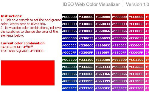 Online Color Tools
