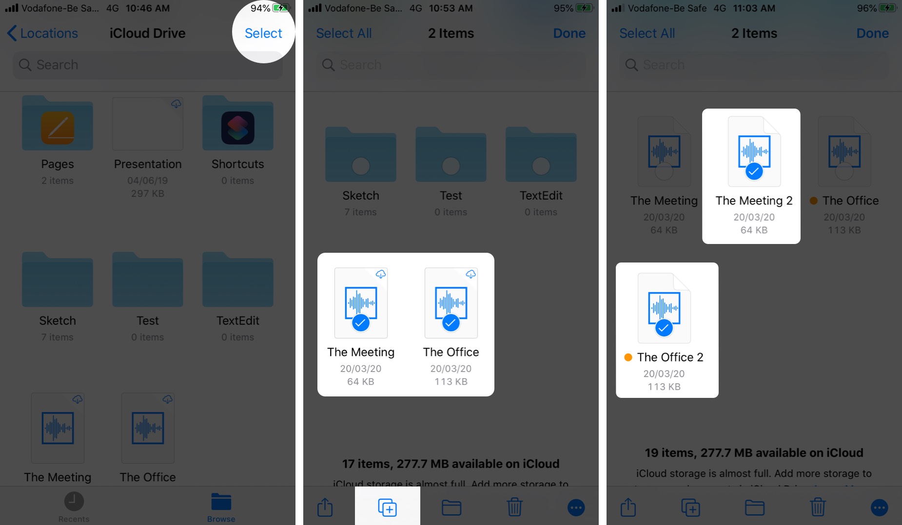 Create Multiple Duplicate Docs at Once in Files App