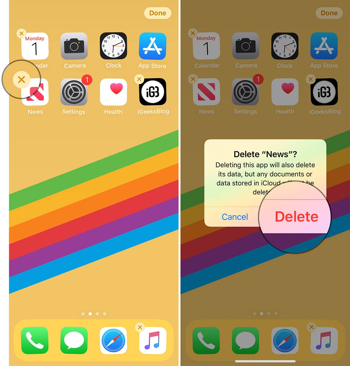 Delete News App on iPhone And Reinstall It