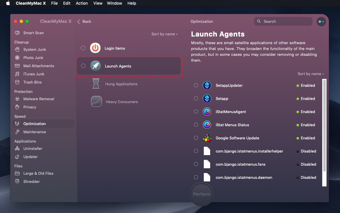 Disable Hidden Startup Items in macOS Mojave