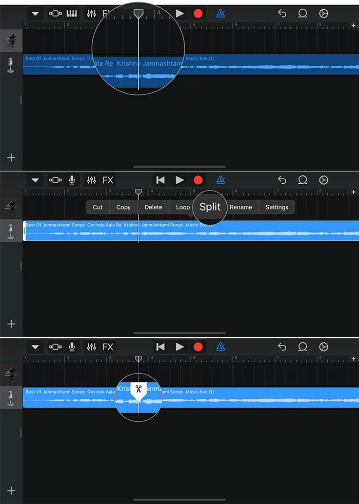 Edit the Song in iOS Garageband App to make it your iPhone rington