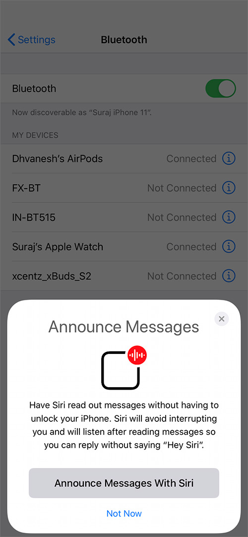 Enable Siri to Read Your Text Messages Through Your AirPods