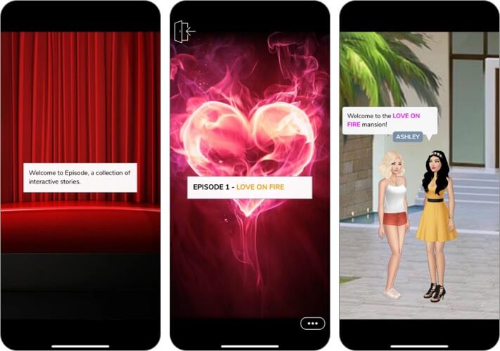 Episode Interactive Story App for iPhone and iPad Screenshot