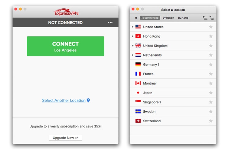 ExpressVPN on Mac