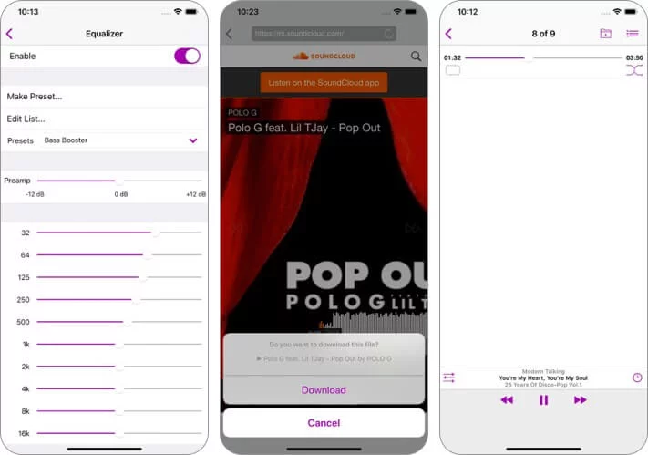 FLAC Player+ music player app for iPhone and iPad screenshot