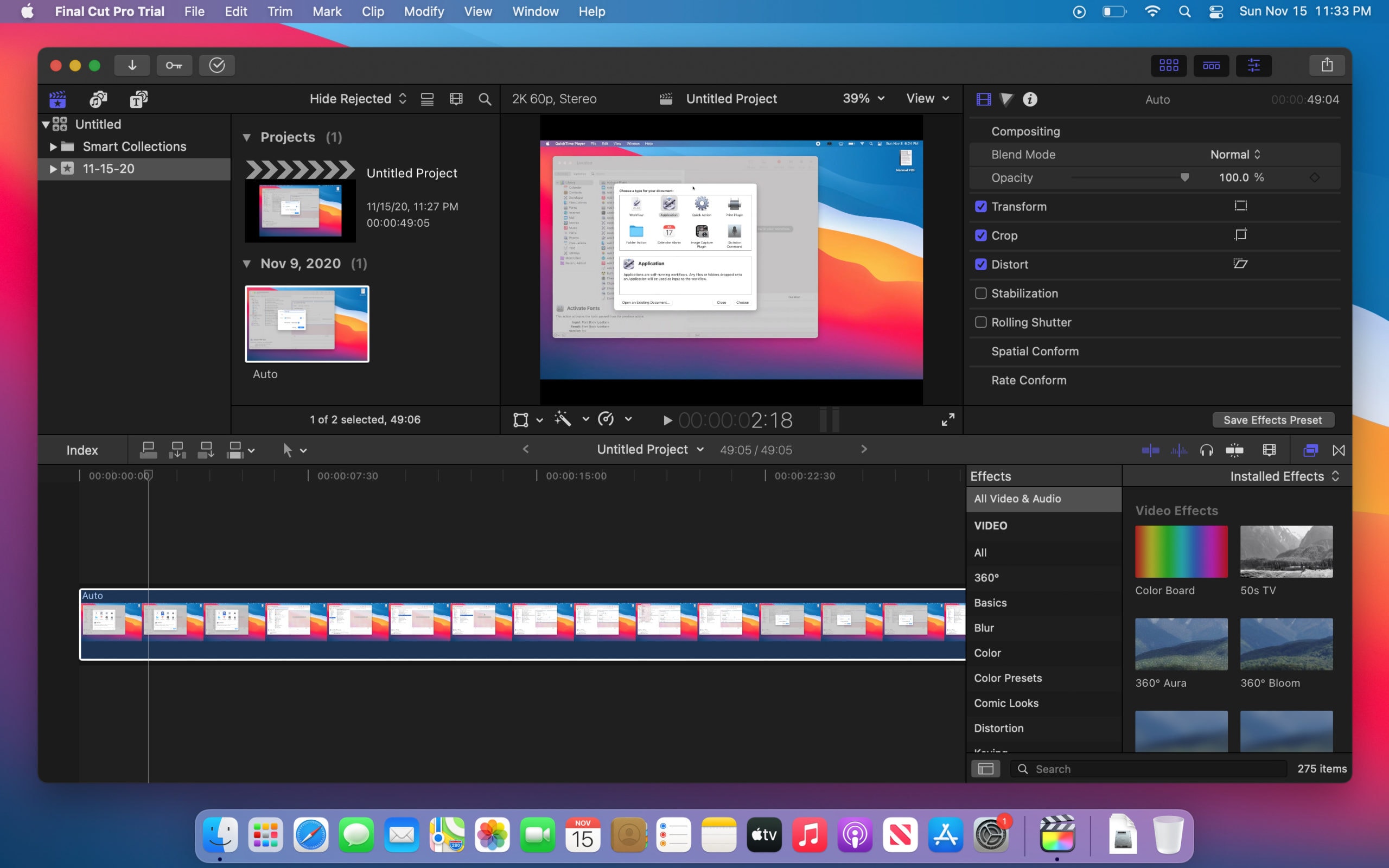 Final Cut Pro for M1 Chip