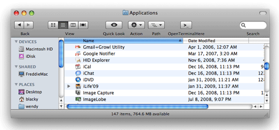Finder Tweaks The Toulbar
