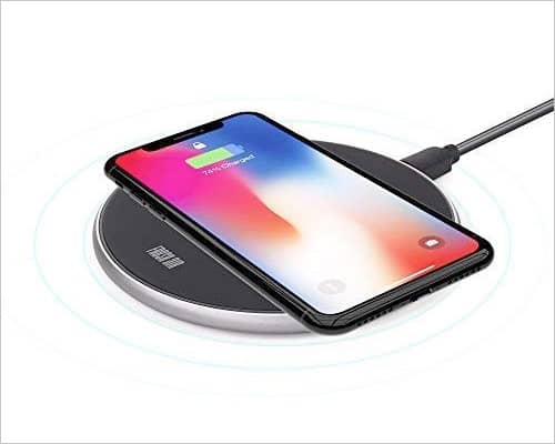 Fresh air Wireless Charger for iPhone 8, 8 Plus, and iPhone X
