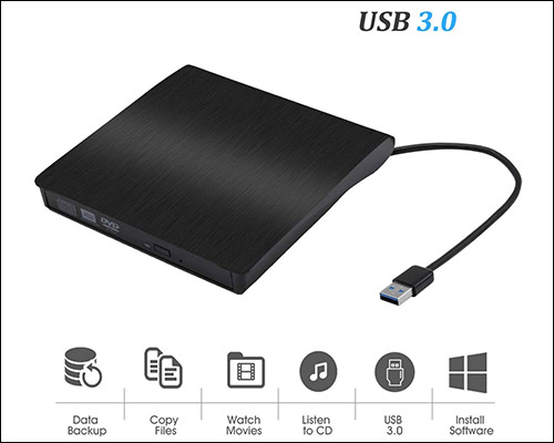 Gipow External CD, DVD Drive for Mac