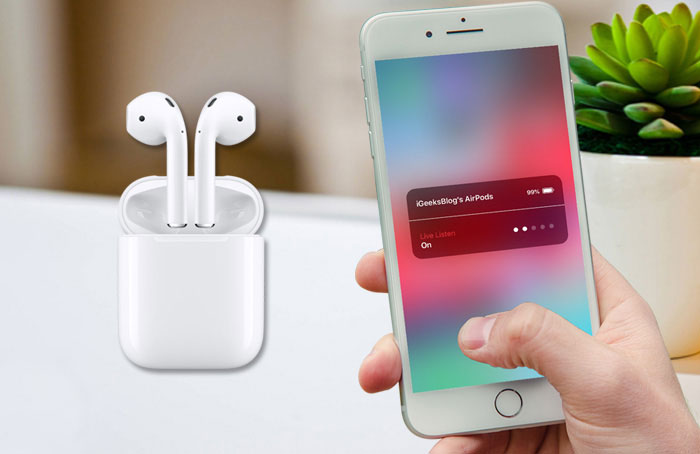 How to Use Live Listen with AirPods in iOS 12