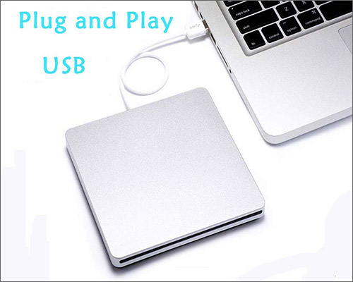 ISKE External CD, DVD Drive for Mac