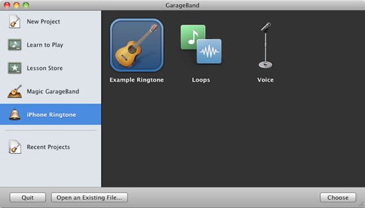 garageband ringtone