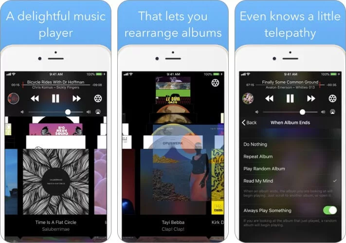 Jams On Toast music player app for iPhone and iPad screenshot