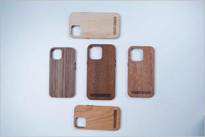 KERF wooden iPhone 13 series cases