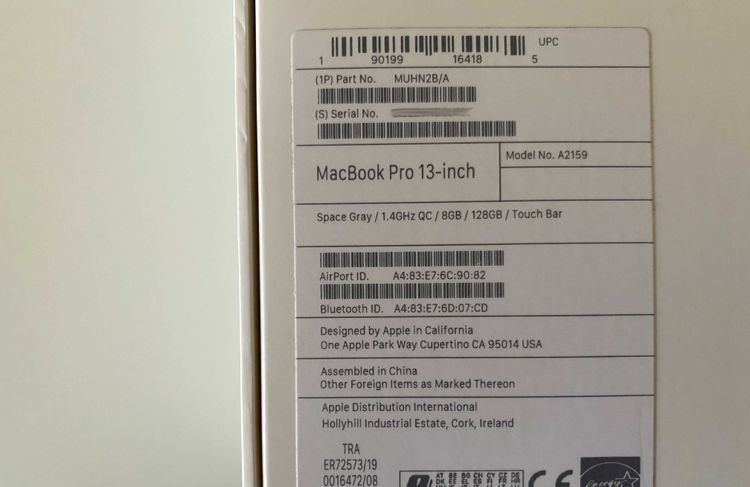 find mac serial number