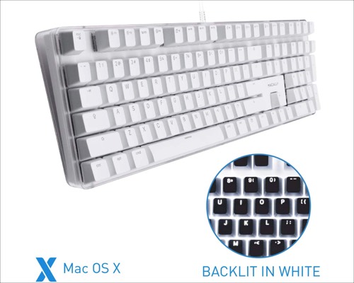 Macally Backlit Mac Mechanical Keyboard